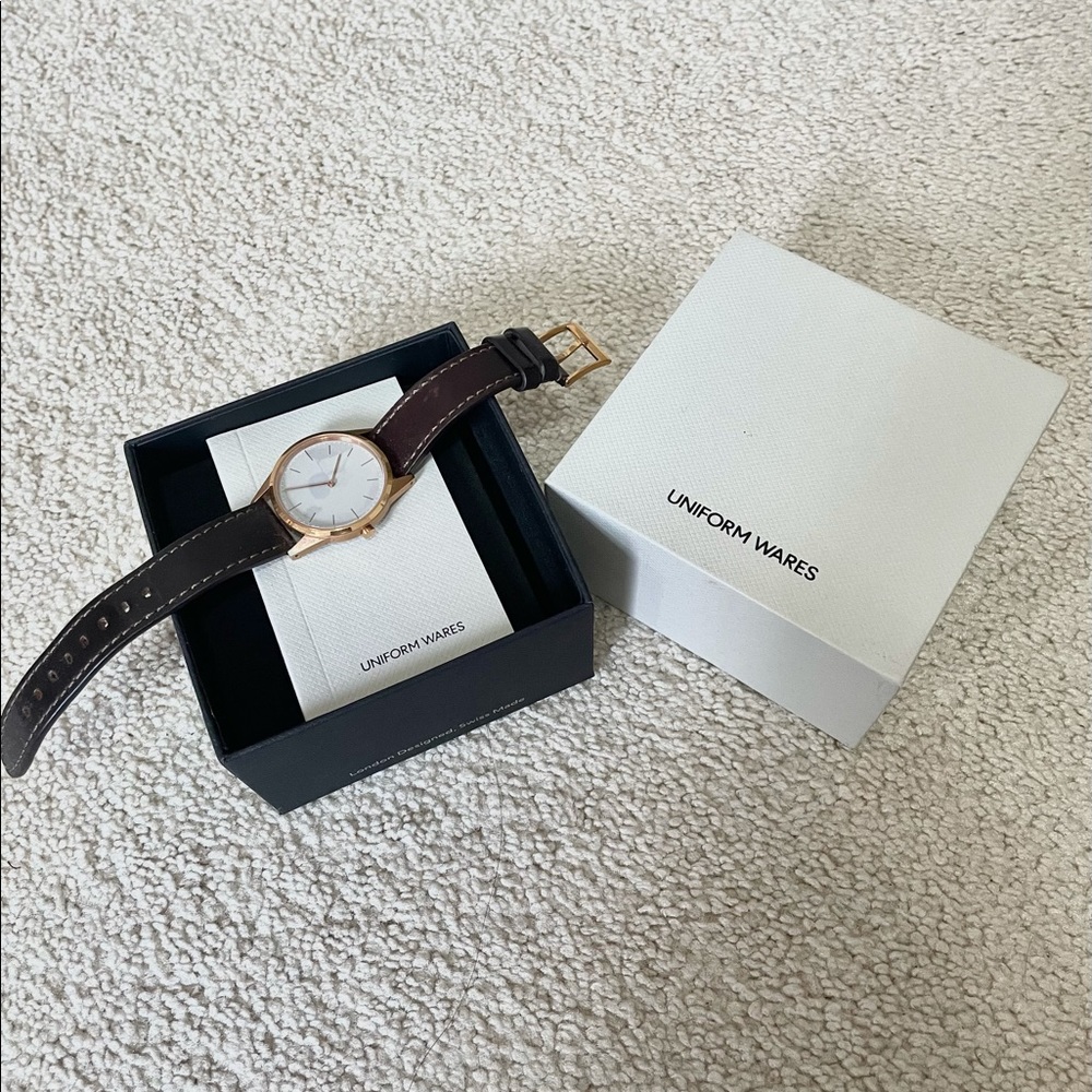 Uniform Wares C33 Two Hand Watch
